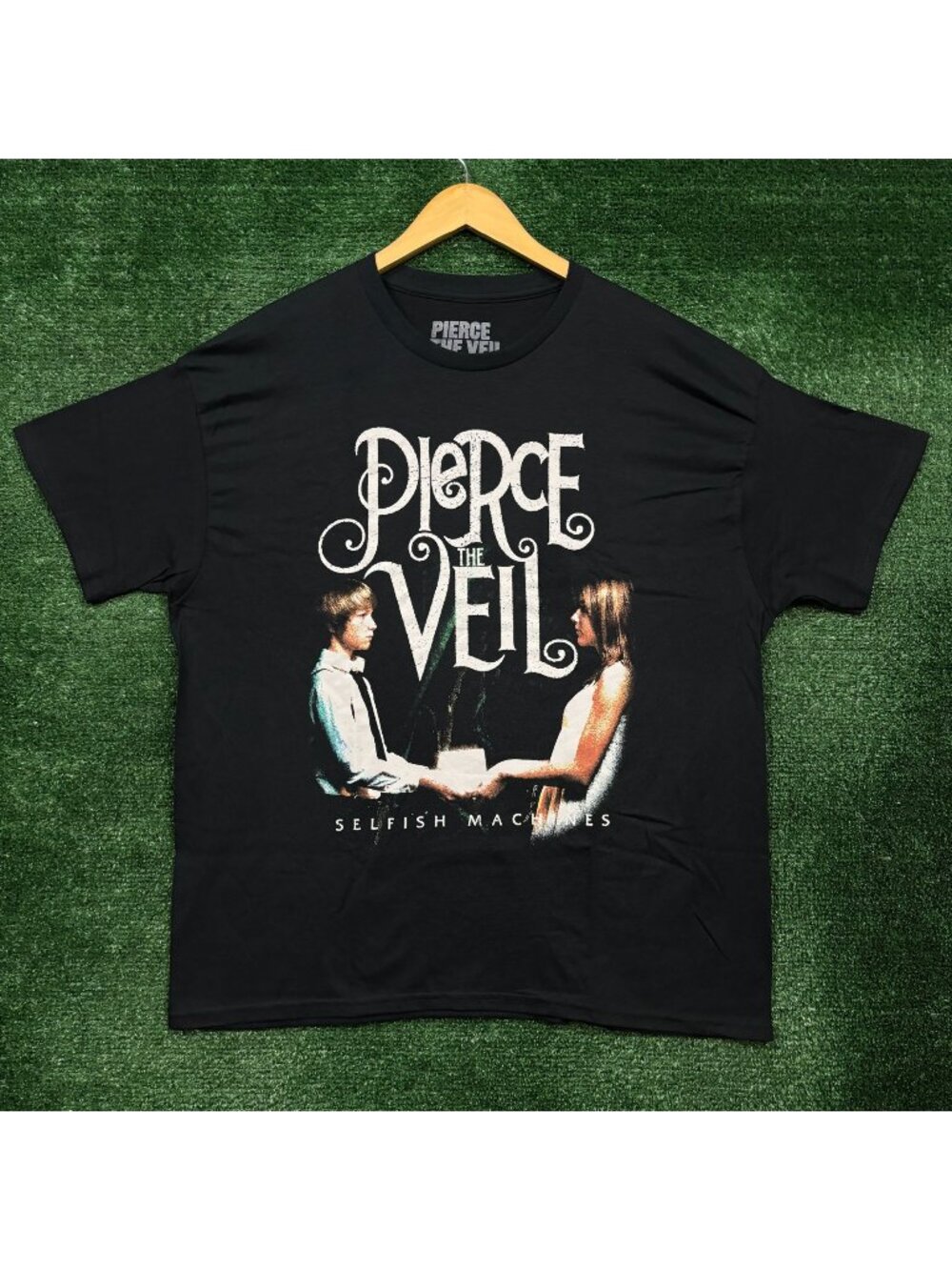 Pierce the Veil Selfish Machines Album Rock Band T-Shirt Size Extra Large